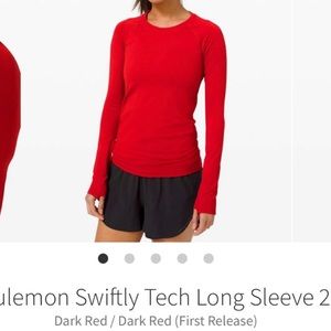 lululemon swiftly tech long sleeve